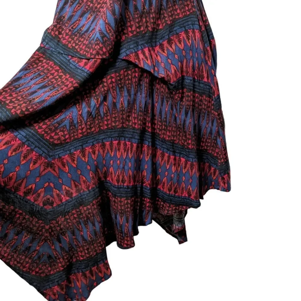 FREE PEOPLE Strappy Asymmetrical Hem Dress S
